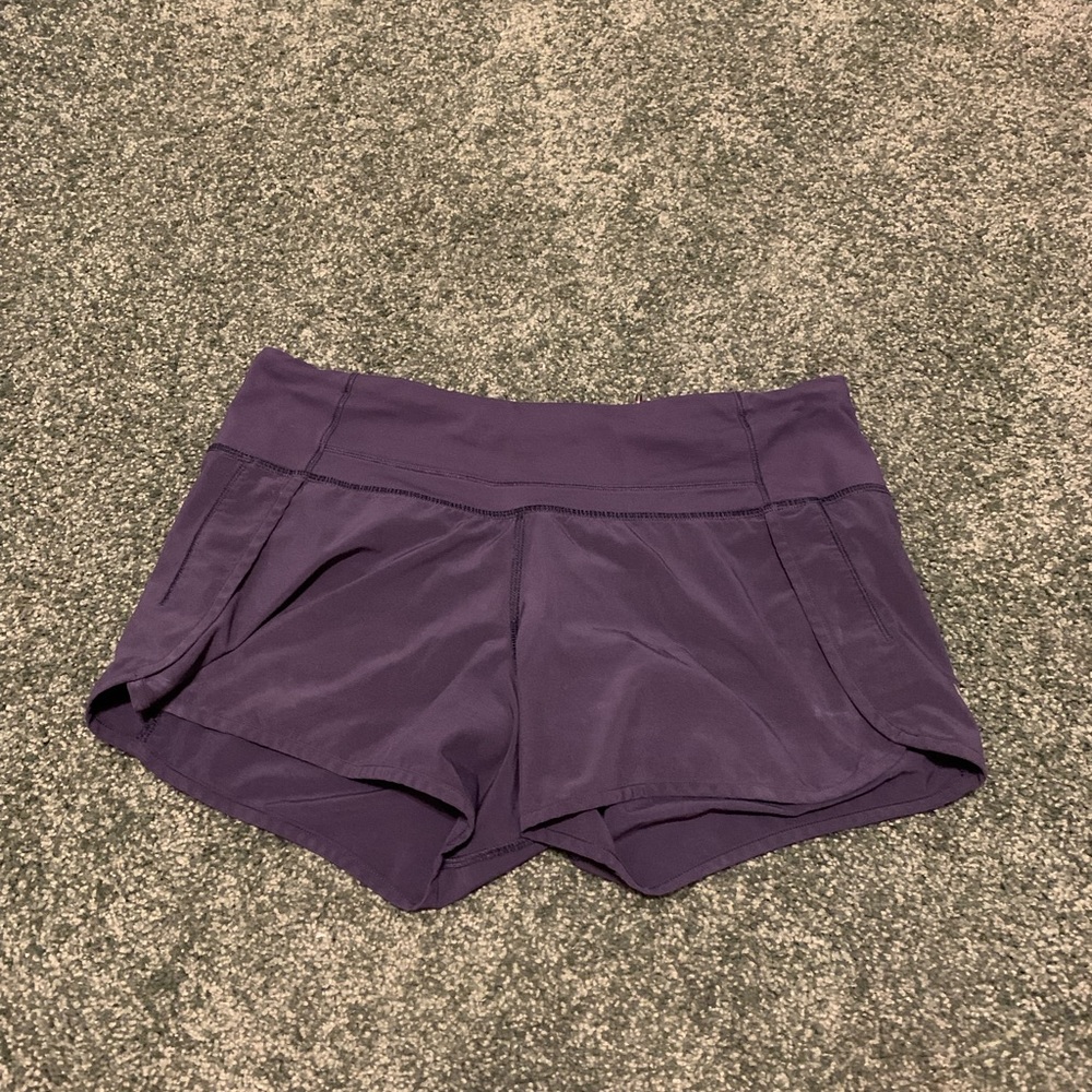 Lululemon speed shorts (navy)